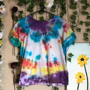 Tie dye Calvin Klein T-Shirt
